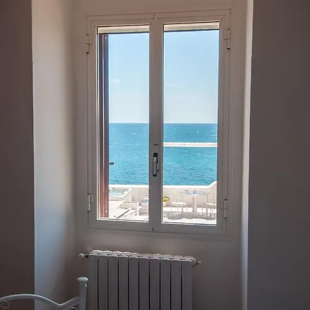 公寓 Helloapulia - Sea View Terrace Conchiglia 莫诺波利